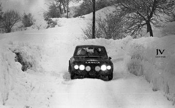 Harry Källström – Gunnar Häggbom (Lancia Fulvia HF 1.6 Coupé). Rallye Monte-Carlo 1971 (Foto: Jordi Viñals)